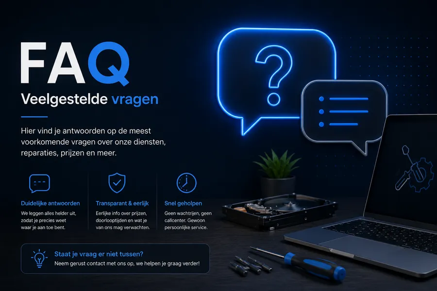 Veelgestelde vragen bij ifixIT